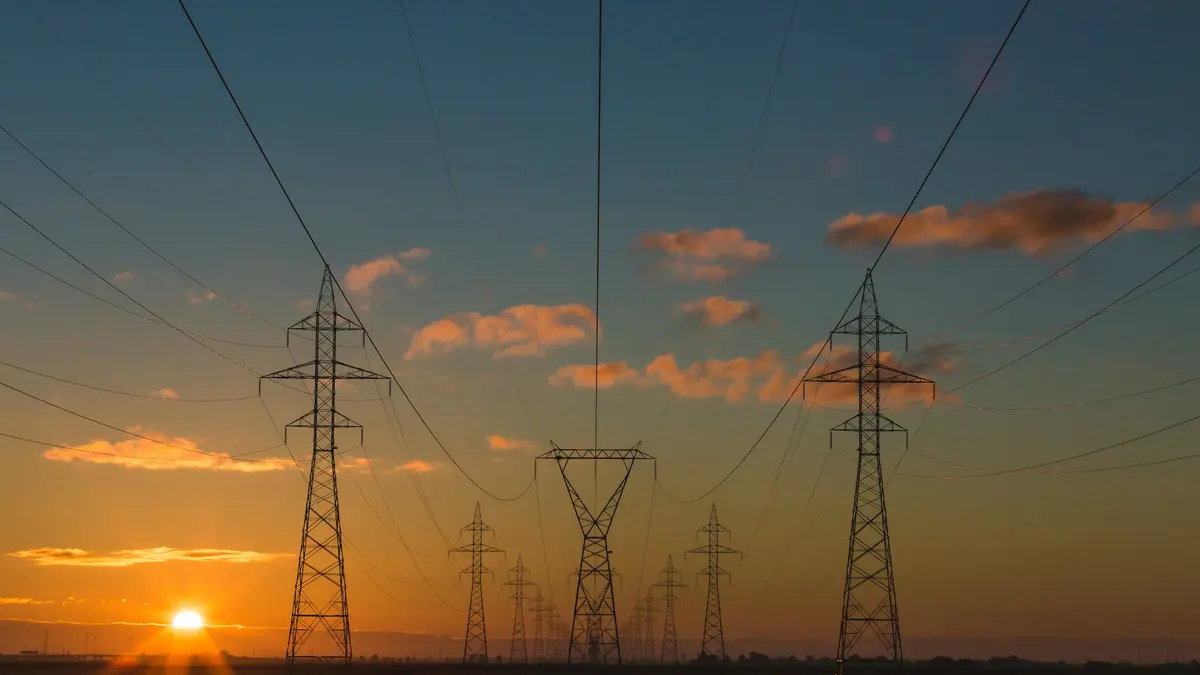 Ilustración decorativa de energía limpia